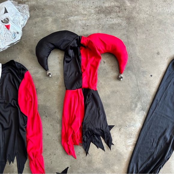 Halloween Costume Scary Evil Jester | Boys size Large 10-12 | New in package - Picture 7 of 9